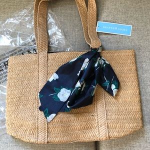 Draper James Straw Bag